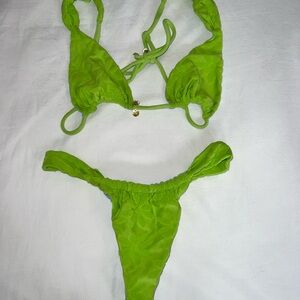 Green Bikini Set